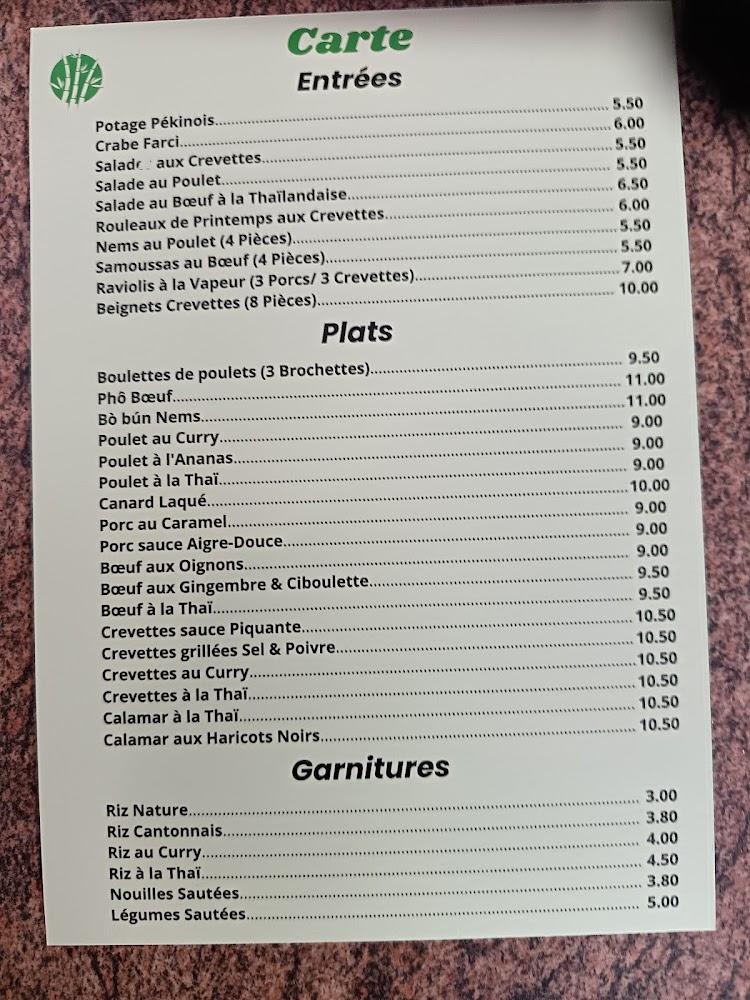 Bar Restaurant Tan - Menu Image 1